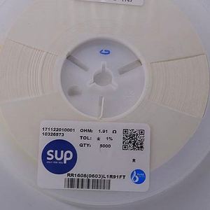 Whole -Sale RR1608 0603L1R91FT 0603 1608 Resistors Chip Resistors SMD Resistors 1.91ohm 1% 1/10W Thick Film Resistor - Product Image 1