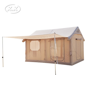 Kawagebo Kamp (KK) 10' X 8' Gonflable 7.2 ㎡   Tente de camping gonflable en tissu Oxford pour 1 à 4 personnes, tente de glamping - Product Image 2