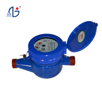 Medidores de Flujo de Agua Mecánicos Multi-Jet DN15-DN25, Protección IP68, Roscados, OEM, Precisión Clase B, ISO4064