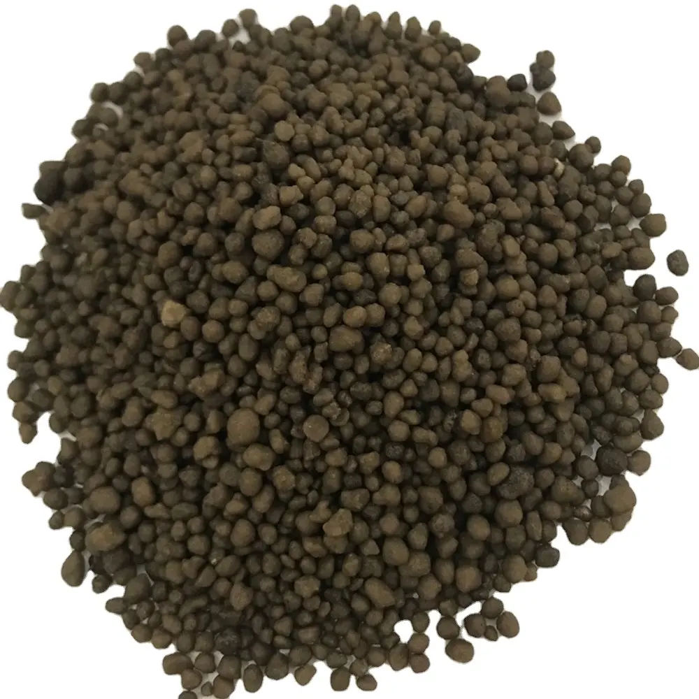 Phosphate diammonique 64%/engrais de granule brun DAP NH4 2HPO4 CAS 7783