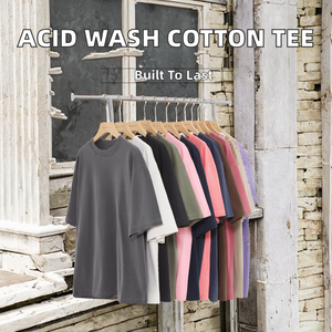 Camiseta Extra Grande para Hombre, con Logotipo Estampado, Algodón Grueso, Estilo Urbano, Hip Hop, Manga Corta, Prendas de Diseñador Masculinas - Product Image 2