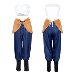 Disfraz de Cosplay de Demon Slayer Inosuke, Versión Pantalón para Mujer, Talla M, 3 Piezas, Traje para Conveniones de Anime y Juegos de Rol - Product Image 4