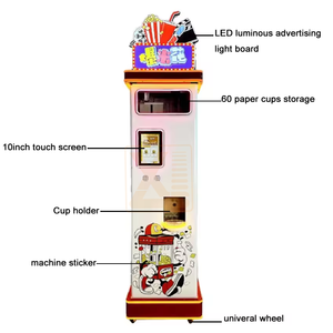 Vui vẻ công viên đồng tiền hoạt động bỏng ngô Máy bán hàng tự động bán buôn cho các trung tâm mua sắm - Product Image 6