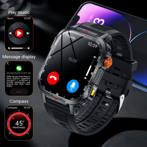 Reloj Inteligente SENBONO V35 Grande, 1100mAh, Brújula, Asistente de Voz, Llamadas Bluetooth, Múltiples Modos de Ejercicio, Relojes Inteligentes Deportivos para Hombre - Product Image 5