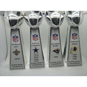 Super Bowl <b>Trophy</b> Resin Vince Lombardi Championship <b>Trophy</b> 24cm 34cm Durable Fan Merchandise - Product Image 3