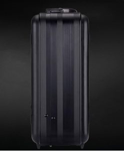 Custom Logo Stylish Unisex Leisure Waterproof Cross-body Aluminum Travel Single Shoulder Cross Body Chest Makeup Bag <b>Case</b> - Product Image 3