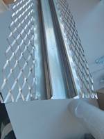 Cornière en acier galvanisé pour plâtre, cornière en maille expansée pour la protection des bords de cloisons sèches, construction, ISO9001