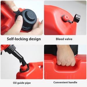 Conteneur de carburant portable en HDPE certifié CE EPA, 5/10/20/30L, installation facile, jerrycan d'essence <span class=keywords><strong>pour</strong></span> voiture <span class=keywords><strong>et</strong></span> camping - Product Image 6