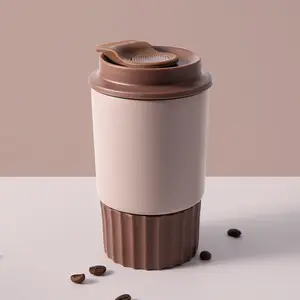 304 Stainless Steel Mug 350ml Thermos Mug Simple Coffee Mug With Lid