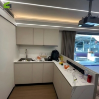 Capsule spatiale intelligente préfabriquée, hôtel modulaire portable, mini-maison écologique pour complexe hôtelier, glamping, Airbnb, extérieur, étanche