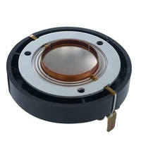34.4mm CCAW Voice Coil Titanium Speaker Parts Accessories Speaker Diaphragm Tweeter Driver Unit Diaphragm Speaker