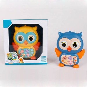 Jouets musicaux en plastique pour bébé Hibou électronique sons et lumière Jouets musicaux pour enfants Développement éducatif précoce - Product Image 6