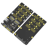 Adaptateur M.2 2-en-1 pour III 2,5 pouces vers SFF-8654 Type-C Alimentation pour NVMe SSD - Extension de stockage pour ordinateur de bureau/ordinateur portable/serveur (En stock)
