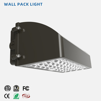 Lampe murale LED Photocell SMD3030 à coupure totale en aluminium moulé sous pression 42W/60W/80W/100W pour extérieur, montage mural, jardin, IP65, 5760LM