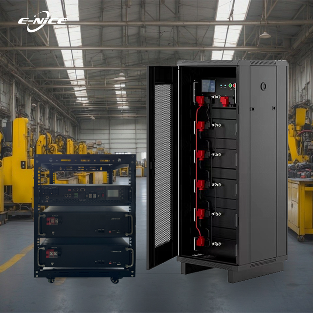 Split 48V 51.2V 100Ah 200Ah 400Ah LiFePo4 Battery Rack Mounted 5KWh 10KWh Household Solar Energy Storage Unit