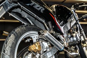 Escape para Yamaha TZR 125 1987-1997, 2 Tiempos, Power Surge 125cc, Acero Inoxidable, Cuello Recto, Alta Temperatura, 3TY 4DL 4FL para TZR - Product Image 5