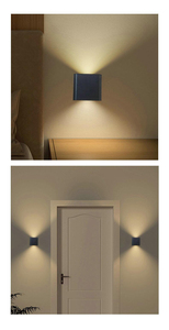 إضاءة حديثة قابلة للتعديل لأعلى ولأسفل بأضواء جدارية قابلة لإعادة الشحن - Product Image 5