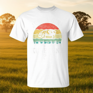 T-shirt Kunekune Pig unisex con scollo rotondo e maniche corte per adulti, stampata con serigrafia - Product Image 3