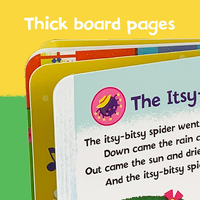 Libros de Sonido Interactivos Musicales para Niños con Tapa Dura y Páginas de Cartón/Dúplex para la Educación Infantil
