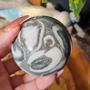 Wholesale Natural Shell Stone Crystal Spheres, <b>Desks</b> <b>Ornaments</b> & Meditation Balls for Unique Home Decor - Product Image 6