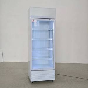 ตู้แช่เครื่องดื่มแบบประตูเดียว ไฟ LED แสดงสถานะ ระบบทำความเย็นแบบ Direct Cooling สำหรับมืออาชีพ ปรับแต่งได้ตามต้องการ ได้รับการรับรองมาตรฐาน Energy <span class=keywords><strong>Star</strong></span> - Product Image 5
