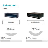 Climatiseur split à conduit T3 High Seer, refroidissement uniquement, 3 tonnes, 36 000 BTU, avec ESMA