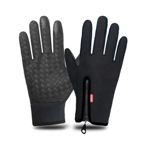 Étanche écran tactile <span class=keywords><strong>USB</strong></span> chaleur léger antidérapant personnalisé hiver thermique Sport Ski Liner vélo cyclisme moto gants d'équitation - Product Image 6