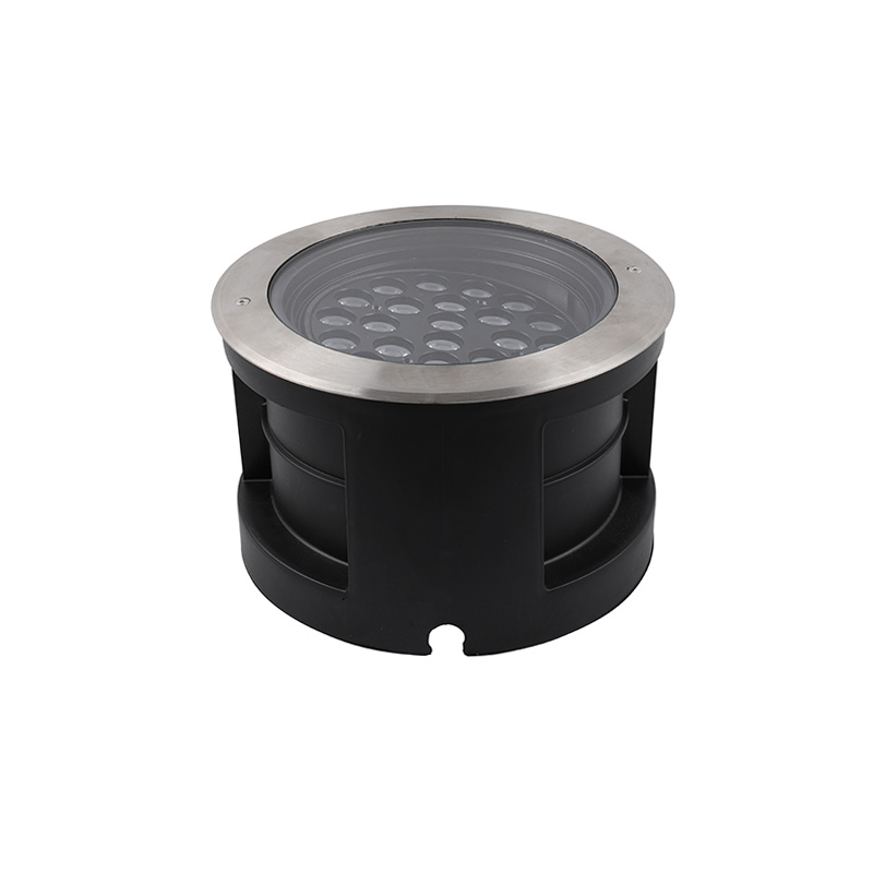 Открытый RGB светодиодный подземный свет IP68 водонепроницаемый антибликовый AC220V садовый утопленный пол 36 Вт IP67 Номинальный алюминиевый ступенчатый светильник