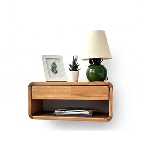 Mesita de Noche Flotante Moderna, Mesa Auxiliar de Pared con Almacenamiento, Diseño Minimalista, Muebles de Dormitorio, Color Personalizado - Product Image 1