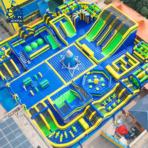 Circuito de Obstáculos Inflable Gigante para Niños, Parque Inflable en Venta, Castillo Inflable Comercial para Niños, Casa de Brinco - Product Image 5
