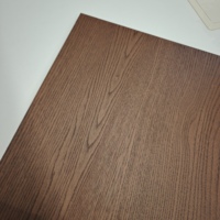 Panneau de placage en bois naturel préfini, laqué Excimer, 4x9 pieds, écologique, résistant à l'eau, revêtement mural intérieur pour cuisine