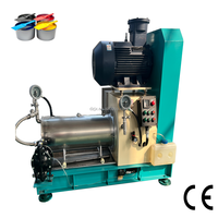 DZJX pour peintures et revêtements – Broyeur à billes horizontal à revêtement céramique haute efficacité 5L 50L avec système de refroidissement