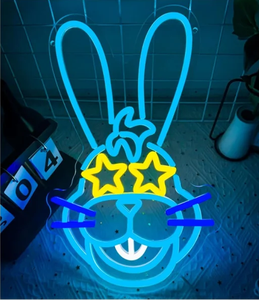 Forma de burro, luz LED de neón personalizada, brillo controlable, decoración interior para oficina, bodas, tiendas, publicidad, logotipo de edificios - Product Image 1