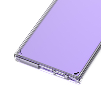 Pour Samsung Galaxy S25 S24 ULTRA PLUS S23 S22 S21 FE A14 5G A05 Core coque de téléphone Transparent clair acrylique TPU couverture de téléphone portable