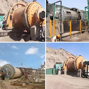 अच्छी स्थिति 800 एक्स 1300 सोने के खनन के लिए छोटे गीले प्रकार की पीस बॉल मिल का उपयोग किया - Product Image 2