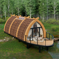 Dock House Ready Made 1 Bedroom Maison préfabriquée Maisons modulaires préfabriquées Maison en conteneur Capsule
