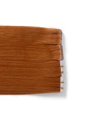 Extensions de cheveux humains Remy à double trame avec bandes adhésives, vente en gros