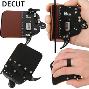 Protector de Dedos Decut Barbi Bow, Tallas S/M/L/XL, Opciones RH/LH, Accesorio Negro para Competición de Tiro con Arco - Product Image 1