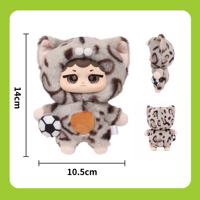En stock : Breloque de sac 12 cm, Peluche porte-clés Miiloo's Playfield Buds, Boîte surprise mystère pour enfant et adulte