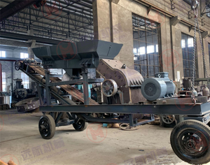 Máy nghiền đá giá máy tại Trung Quốc máy kéo máy nghiền đá Máy Nghiền điện thoại di động Hammer Mill đá nghiền dòng - Product Image 2