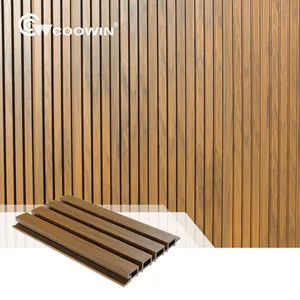 COOWIN Prefabricated House Outdoor Exterior Decoration Co Extrusion Panel Wpc Wall Cladding