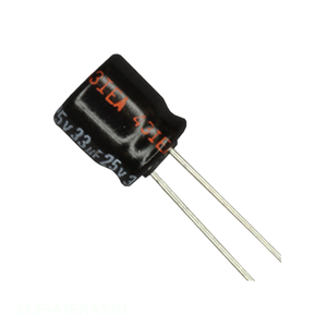 ตัวเก็บประจุแบบมีรูผ่านรู33 uF 20% 25V ตัวเก็บประจุ ECE-A1EKA330 - Product Image 1