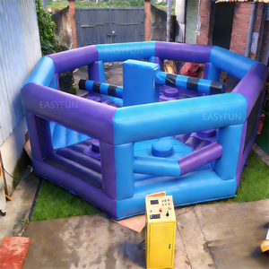 EASYFUN - Parcours d'obstacles gonflable Meltdown personnalisé à prix abordable pour la <span class=keywords><strong>location</strong></span> - Jeu de carnaval extérieur - Product Image 4