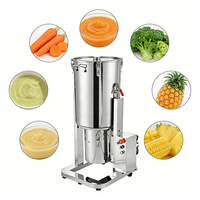 Broyeur Commercial YYHB en Acier pour Aliments pour Animaux, Machine à Broyer les Viandes et Légumes Congelés pour Nourriture pour Chiens et Chats
