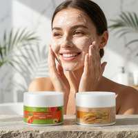 Exfoliante Facial Blanqueador de Albaricoque WNU OEM con Limpieza Profunda de Poros, Hidratante y Exfoliante para Hombres y Mujeres, Todo Tipo de Piel
