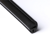 Vente en gros D Type U Profilé d'extrusion de caoutchouc OEM EPDM SBR Bande de caoutchouc dur en caoutchouc de silicone