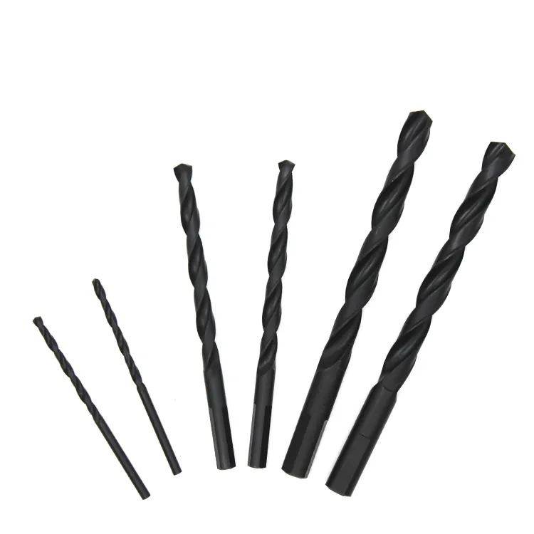 Drill bits for hardened steel