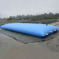Tissu de bâche enduit de PVC d'équipement d'irrigation d'oreiller de vessie de réservoir d'eau pliable portatif de fabricant de JLM