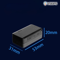 Mini Rastreador GPS en Tiempo Real para Autos/Mascotas, 1500MAH, Glonass, SOS, 1 Año de Detección ACC, Aplicaciones IOS/Android para Seguimiento