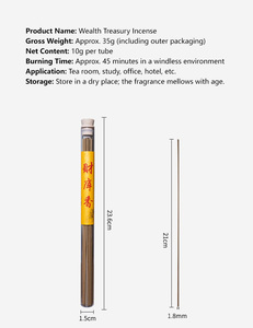 Incienso de Sándalo 100% Natural de Larga Duración, Mezcla Tradicional para la Abundancia y la Prosperidad |   Aromaterapia Segura para el Hogar - Product Image 6